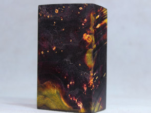 Stabilized Maple Burl Wood Mod Block